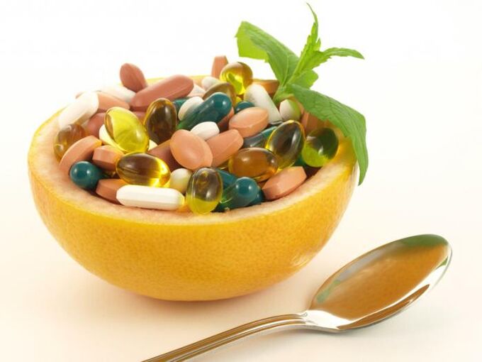 Various vitamins to increase efficiency