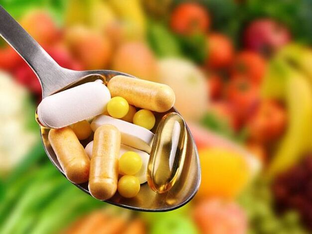 Vitamins with a spoon