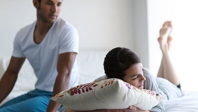 The reasons for a decrease in men's efficiency